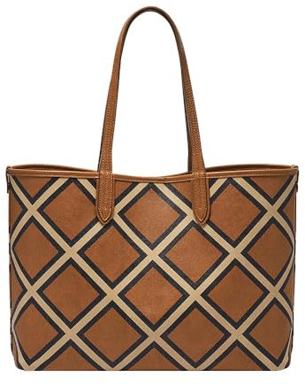 Fossil Damen-Shopper Williamson beschichtet PVC Textil, ZB1867194