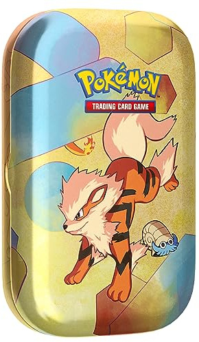 Pokémon TCG: Scarlet & Violet – 151 Mini-Dose – Arcanine (2 Boosterpacks, 1 Münze & 1 Kunstkarte)