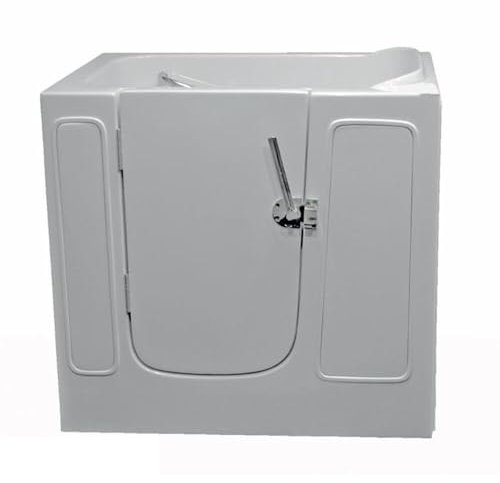 Baignoire avec porte et assise modèle 2740, mesure 100 x 70 cm, version gauche