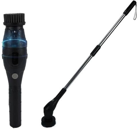 urhep Electric Cleaning Brush 8 In 1 Window Wall Cleaner Electric Turbo Scrub Brush Rotating Scrubber Kitchen Bathroom Cleaning Tools