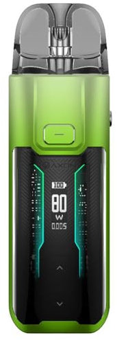 Kit Luxe XR Max Vape 80 W 2800mAh Batteria incorporata 5 ml Cartuccia LUXE X/XR Bobina GTX 0,2/0,4ohm MTL a DTL Vaping E Sigaretta Vaporizzatore Originale (Mela verde) - No Nicotine