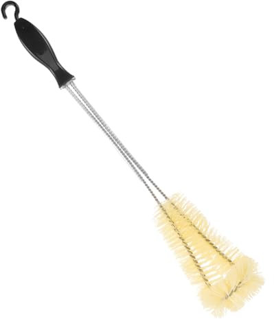 MAGICLULU Long Handle Bottle Cleaning Brush with Comfort Grip for Water Bottle Kettle Glass Cup Sturdy Bristles for Hard to Reach Areas Random Colour