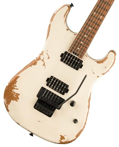Charvel Pro-Mod San Dimas Style 1 HH FR PF Weathered White - Electric Guitar