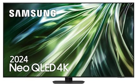 Samsung TV 65 Pulgadas Neo QLED QN90D 4K Mini LED con Resolución 4K Mejorada, Procesador NQ4 AI Gen2 con Inteligencia Artificial, Dolby Atmos, Q-Symphony y Motion Xcelerator 144 Hz