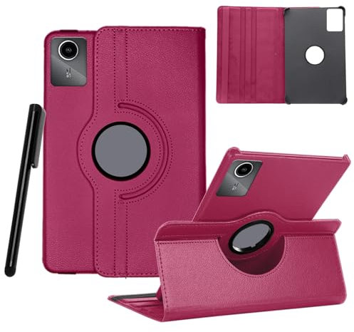 Heremore Case Compatible with Lenovo Tab M11 11 TB330FU TB330XU 2024 Tablet, 360° Rotation Standing Protective Cover