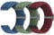 22mm Geflochtenes Armband Kompatibel mit Samsung Galaxy Watch 3 45mm/Galaxy Watch 46mm/Gear S3 Frontier/Garmin Venu 3/2/Vivoactive 4/Forerunner 570(47mm)/Amazfit Bip 6/5/GTR 4/3/2/Balance Damen Herren