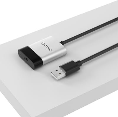 CHOOCL USB Bluetooth Adapter für iPod-Musikquelle - Kompatibel mit Infiniti,Honda,Toyota,Lexus,Chevrolet Malibu,Volvo,Ford,Mazda, Bluetooth Empfänger