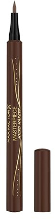 Max Factor Masterpiece Micro Marker, aufbaubarer Augenbrauenstift mit superfeiner Spitze für haarfeine Striche, wischfest, langanhaltend, Fb. 050 Ash Brown