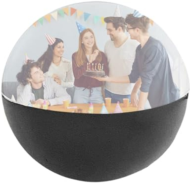 Video-Kugel | 6,9 cm Kristallkugel-Videoplayer, Hochzeits-Leuchtkugel | für Jubiläen, Geburtstag, Hochzeit, Kinder, Weihnachten, Halloween, Party, Nacht