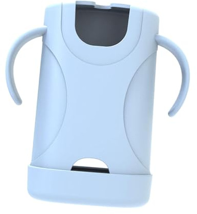 Folpus Support pour boîte de jus de Fruits et légumes pour bébé, Facile à saisir, matériau léger de qualité Alimentaire, Pratique et réutilisable, avec, Bleu