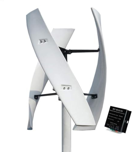 AISINILALAO 8000W tragbarer vertikaler Helix-Windkraftanlagengenerator-Kit - 12V 24V 48V 220V niedrige Windgeschwindigkeit erneuerbare Energie für Zuhause, Bauernhof, Energiebedarf im Freien,220v