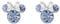 Disney Damen Minnie Mouse Geburtsstein-Ohrstecker - Minnie Mouse Ohrringe - Geburtsstein-Schmuck - Disney Schmuck
