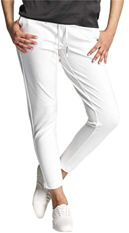 ONLY Damen Onlpoptrash Easy Colour Pant PNT Noos Hose 15115847 ,Panna ,XL