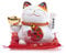 lachineuse Objeto de decoración asiática, Porcelana, Multicolor, 13x14,5x10 cm