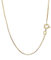 NKlaus 40cm Venezianerkette 585 Gelbgold 14 Karat elegante Halskette filigrante Breite 0,6mm Collier 1,05g federleicht 9342