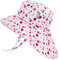 Jan & Jul Cappello da Sole per neonata, Traspirante e con Protezione UPF 50+ (Taglia: 0-6 Mesi, Fragola)