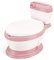 wuuhoo® Kinder Töpfchen Potty - Kinderklo mit herausnehmbarem Behälter, Babytöpfchen, Toilettentrainer für Babys und Kleinkinder ab 2 Jahren rosa