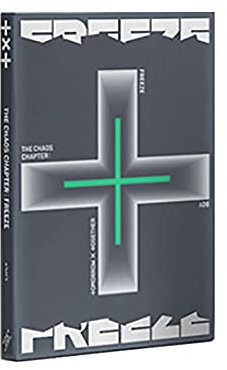 TXT Tomorrow X Together The Chaos Chapter Freeze Album (Boy Version) CD + Poster + Fotobuch + Sticker + Lyric Book + Hinter Book + Photocard + OS Photocard + Postcard + (Extra 4 Fotokarten)