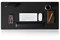 MWBLN Mauspad,Großes Computer-Mauspad, Gaming-Mauspad, PU-Leder-Mausunterlage, Teppich-PC-Schreibtischunterlage, Tastaturunterlage. 60x30cmSchwarz