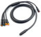 HUDAMZKY Electric Bike 1T4 1T5 Waterproof Cable Controller Light Ebrake Throttle Display E-Bike Cable Conversion Accessories (1T5)