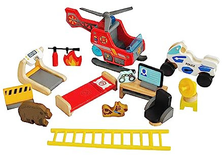 Accessoires pour la Maison des héros Stokke MuTable, de la Marque Hape Toys - Meubles, Outils et Machines sur Le thème des Secouristes pour la Maison des héros - Fabriqués en Bois de Haute qualité