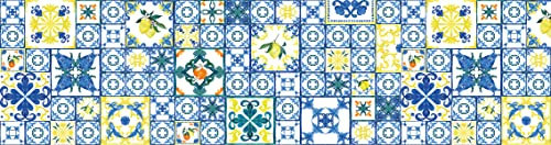 VINILIKO Tapis en Vinyle Grosor 2,8 mm sans phtalates Multicolore 66 x 250