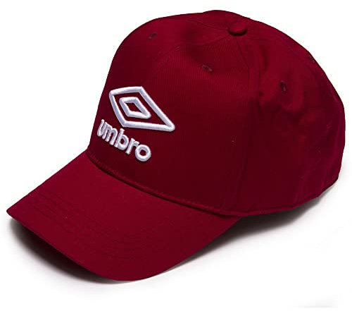Umbro Logo Cap, Radfahren Rot/Weiß, Einheitsgr��e