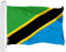 G128 Tansania-Flagge | 90 x 150 cm | LiteWeave Pro Serie bedruckt 150D Polyester | Länderflagge, drinnen und draußen, lebendige Farben, Messingösen, dicker und langlebiger als 100D 75D Polyester