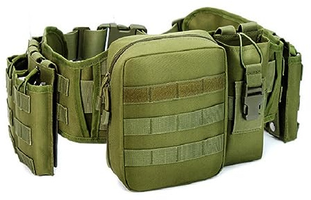 ACEXIER Sac Banane Tactique Multifonction pour Sports de Plein Air - Poche Poitrine pour Homme, Gcp (Green)