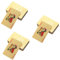Toyvian 3 Stück 1 Kartenspielen goldene Spielkarten Wasserdichtes Spielkartendeck Rollenspiel Brettspielkarten Viva Partytischdekoration Pokerkarte Partyzubehör Tischspielkarte Werkzeug