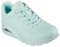 Skechers Damen Uno Stand On Air Sneakers, Grün, 38.5 EU