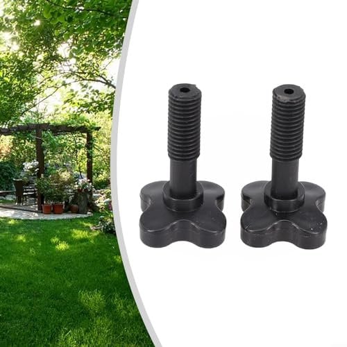 Gbtdoface 1 Pair Of Swing Seat Parts Plastic Screws Swing Chairs Accessories Canopy Fixing Screws Bolt For Fixing The Roof Of The Outdoor Garden Swing Chair