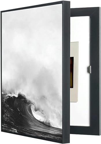 BTURYT Sicherungskasten-Abdeckung, Dekoration, Gemälde ausblenden, Elektrokasten-Abdeckung, Stromzähler-Abdeckung, Moderne dekorative Elektrokasten-Abdeckung, Comp-Box-Zähler