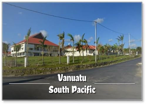 Aftermath of Cyclone Pam. Pam Struck The Islands of Vanuatu (South Pacific) on March 14 and 15, and Destroyed Almost 90 Percent of The Houses. Shot Shortly After, Design 1, Kühlschrankmagnet