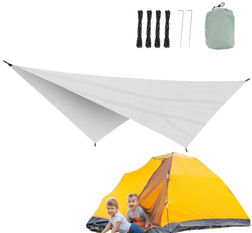 Vela Parasol | Tienda de campaña para sombrilla de Playa | Toldo de Refugio al Aire Libre | El toldo portátil Ofrece protección confiable y Sombra refrescante, mejorando la Comodidad y la usabilidad