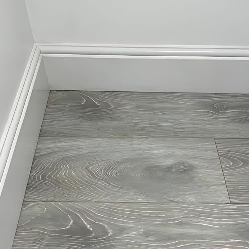 A2Z FLOORS Effect Laminate Flooring Planks – 4V Groove – Click-lock system – Ideal for Kitchen, Bathroom, Living Room – Thickness 8mm – 1218mm x 196mm – 1.91m2 per Pack (BARLEY)