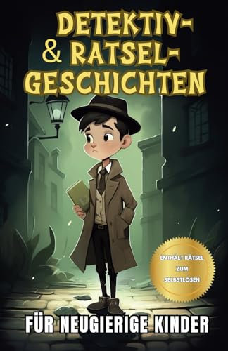 Detektiv- und Rätsel-Geschichten für neugierige Kinder: Eine Sammlung interessanter Geschichten für junge Detektive mit Rätseln zum Selbstlösen