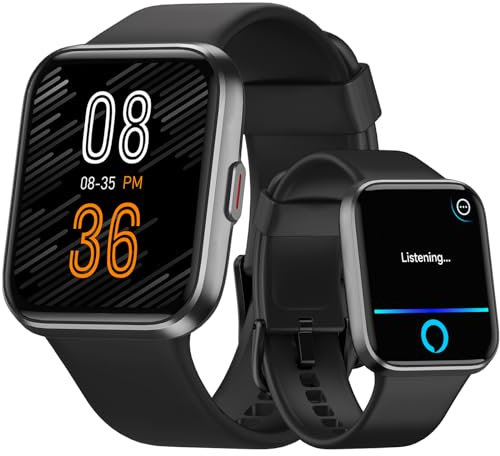 Quican Smartwatch per donna/uomo, compatibile con Android e iPhone, orologio fitness tracker con Alexa, avvisi di chiamata e notifica, monitoraggio della frequenza cardiaca e del sonno, 120 modalità
