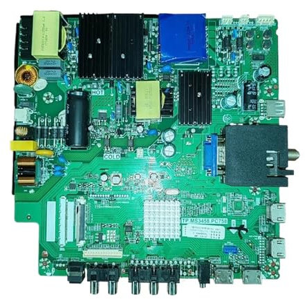 TV Motherboard，Compatible For TP， MS3458.PC758 U515CV-UMR 4k T500QVR06.0 T500QVN03.2 108W 550MA TV Motherboard