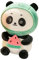 Vaguelly Panda-Puppe – Puppe Süßes Plüschtier Entzückendes Stofftier Kinderspielzeug Weiches Plüschtier Für Jungen Und Mädchen Ideales Für