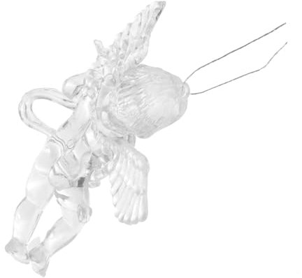 ROMISBABA 12stücke Transparente Für Weihnachtsbaumdekoration Süße Hängende Ornamente Für Festlichkeiten Und Besondere Anlässe Für Weihnachtsfeiern Und Kreative Bastelprojekte