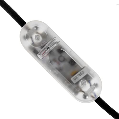 Dimmer para LED y bombillas tradicionales con interruptor - Transparente