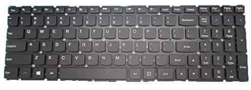 Teclado para ordenador portátil Lenovo IdeaPad 700-15 700-15ISK Inglés US SN20K28251 V-149420KS1-US LCM15H83US-6861 T6ZP1-US sin marco negro nuevo
