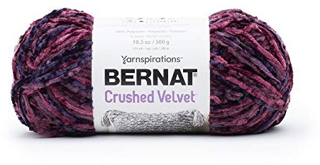 Bernat Crushed Velvet 300g - Burgundy