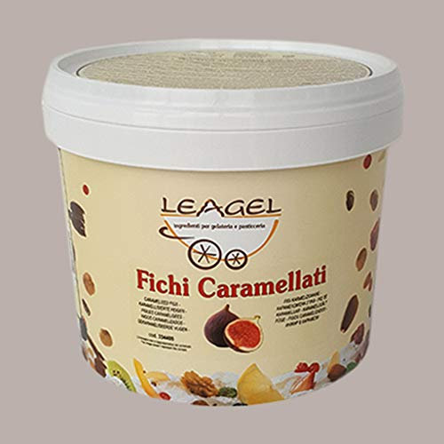 Fichi Caramellati Variegato Salsa per Gelato Dolci Leagel - 3,5 Kg -