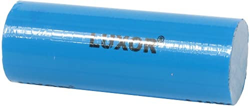 Polierpaste Luxor blau – Politur für alle NE-Metalle, Aluminium, Zamak, Messing, Zinn, Titan, Chrom – Ø 30 x 80 mm