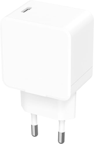 CoreParts USB-C Power Charger 20W 5V-12V/1.6A-3A Output:, 661-02315, MSPA8075, MHJE3ZM/A, MHJ (20W 5V-12V/1.6A-3A Output: USB-C female PD QC3.0 Input: 110-230V EU Wall, for mobile phones, tablets &)