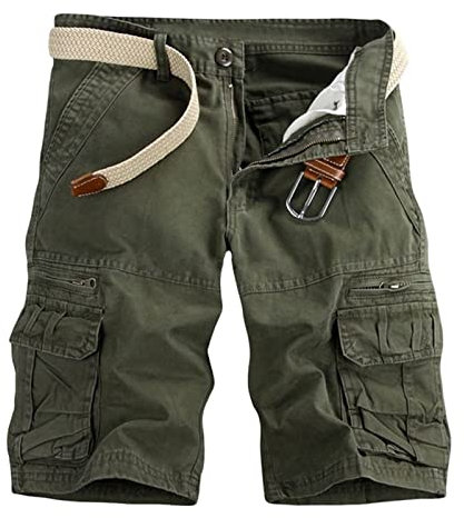 2023 Shorts Hommes Cargo D'été Mode Casual Travail Pantalon Court Couleur Unie Sport Jogging Pantalon Plus La Taille Fitness Survêtement Hommes Plage Trekking Pantalon Plusieurs Poches