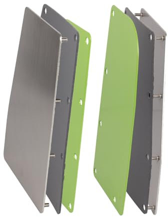 Transit Custom 2012- N/S Sliding Door Theft Shield Security Guard Plate Kit