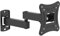 GRIFEMA GB1009-1 TV Wall Bracket for 10-27 inch TVs, TV Wall Mount for Flat & Curved TV, VESA 75x75MM to 100X100mm, up to 15KG, Tilt (-15°, 5°), Black